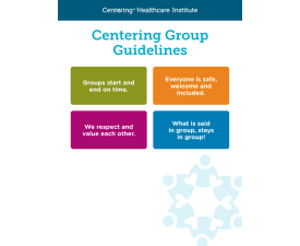 Group Guidelines Poster
